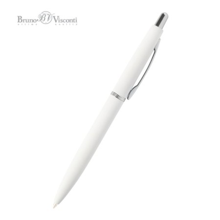 Automatic ball handle, 1.0 mm, BrunovisConti San Remo, blue rod, metal case Soft Touch, in case-1