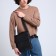 Male bag, black color