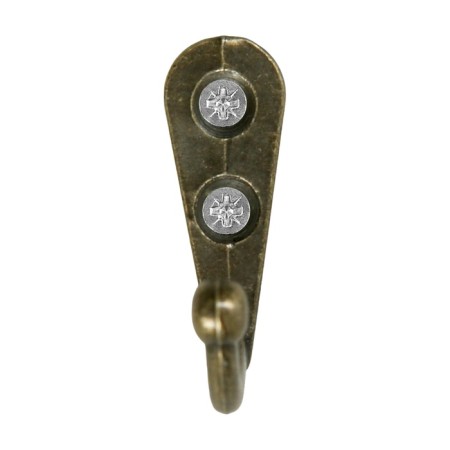 Hook furniture tundra TKO001, one -rod, bronze, 50 pcs-2