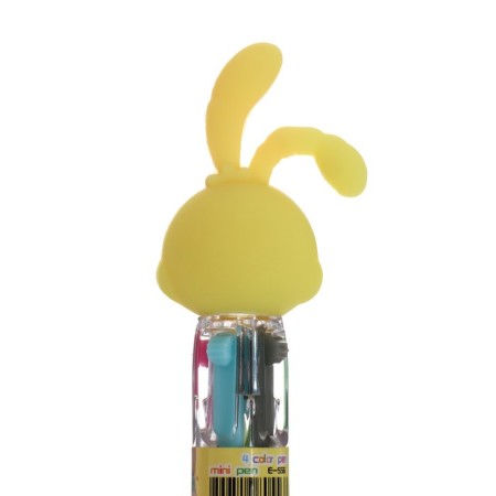 Ball-shaped handle "Bunny" 4-color-mini, mix-2