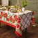 The tablecloth of the New Year's share "Festive pattern" 145*300 cm, 100% of the p/e