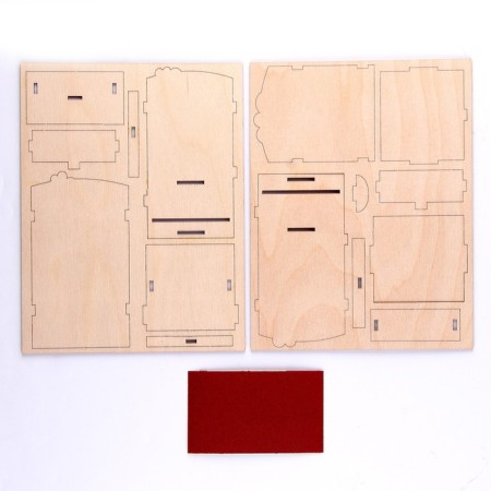 Wood painting. Pencil "Bear Pasechnik"-2