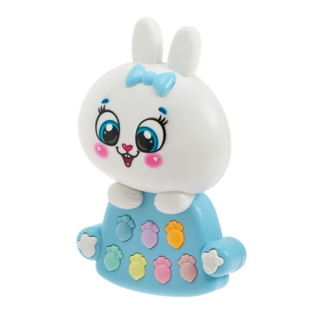 Musical toy "Baby Zaychik", light and sound effects-1