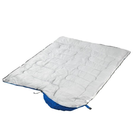 Tourist sleeping bag, 220 x 75 cm, up to -20 degrees, 700 g/m2, blue-2