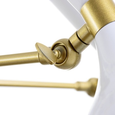 Bastoni chandelier 6he14 40W white-gold 70x70x54 cm Bayerlux-5