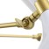 Bastoni chandelier 6he14 40W white-gold 70x70x54 cm Bayerlux
