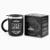 Thermal circle, 450 ml, campaign "Master K. 100 % Man", retains heat 2 hours, 10.5x8.5 cm