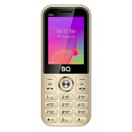 Cell phone BQ M-2457 Jazz Gold