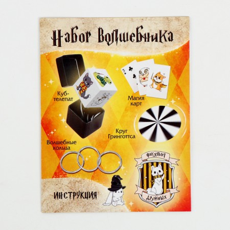 Set of the wizard "Friendly Faculty", 6 pcs.-4