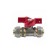 Ballic Aquasfera Euro 1018-03, D = 20 mm, PN 16, Squeezer, butterfly, Nickel