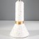 BELANE BELANE "E14 40W is a white-gold 22x22x38.5 cm Risalux