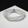 Bracelet Pearl "Shambhala", 5 threads, beads 4, white color