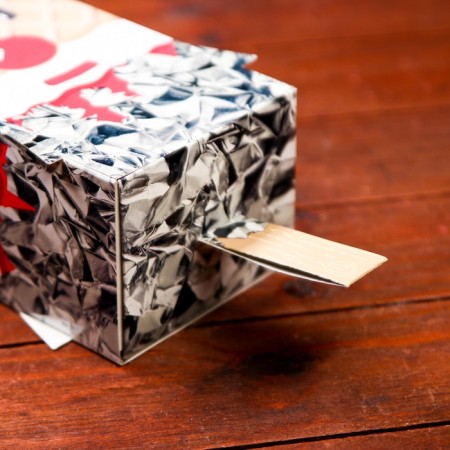 Gift box "Happy New Year" 10.1 x 8.2 x 20.2 cm-2
