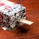 Gift box "Happy New Year" 10.1 x 8.2 x 20.2 cm