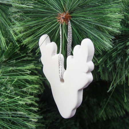 A set of New Year's pendants for coloring 3 pcs. "Holiday on the threshold" with a suspension-2