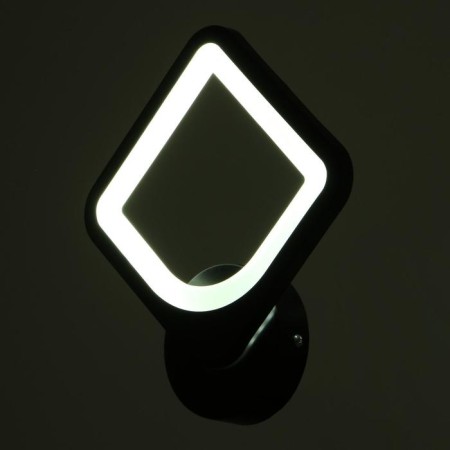 Sconces "rhombus" 15W LED 4000K Black 22x7.5x26.5 cm-2