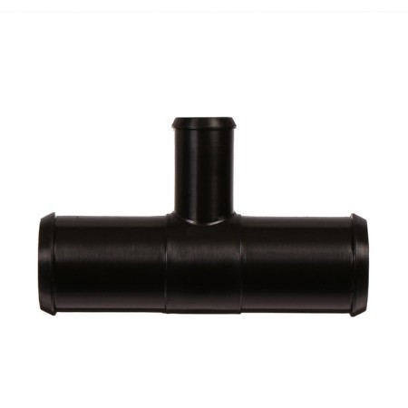 T-shaped connector, 1 "(25 mm)-5/8" (16 mm)-1 "(25 mm), plastic