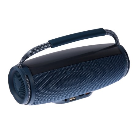 Portable column Pulse6, 12 W, 1800 mAh. BT5.3, backlight, Micro SD, blue-4