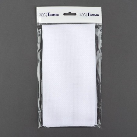 Embroidery canvas, No. 11, 50 × 50 cm, white color-1