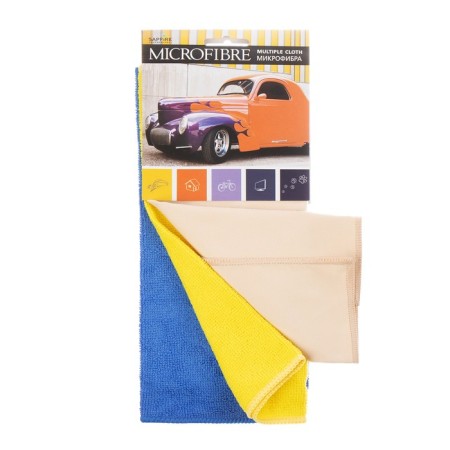 Set of microfiber Sapfire, 30x30 cm, 3 pcs-6