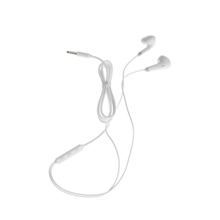 Headphones Ergolux ELX-WHP01-C01, wired, inserts, microphone, jack 3.5mm, 1.2m, white-1