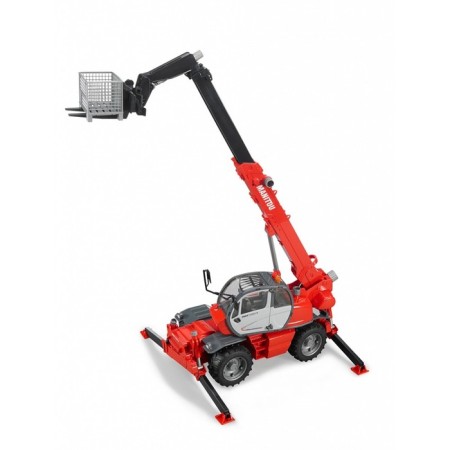 Wheel loader Manitou MRT 2150, with telescopic bucket-4