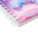 Notebook Gift Book on the comb 80l, line, color block, PVC cover 3D Bear (17.6x13.5cm) 105