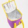 Thermosuma with a zipper 15 liters, lilac color