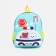 Baby backpack on lightning, turquoise color