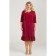 Female dress, size 52, burgundy color