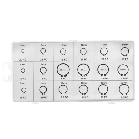 Stop rings set, 300 pcs-2