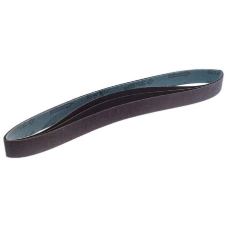 Grinding tape "Master" 35547-120, for the machine ZShS-330, 25 x 762 mm, P120, 3 pcs.-1