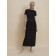 Crop top female Pelican, size 48, black color