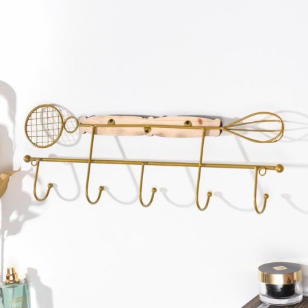 Decorative metal hooks "Venko and noise" 16x5x42.5 cm-2