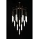 Suspended chandelier Carla LED 3000K 136W