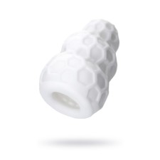 Masturbator A-Toys Flaff, TPE, white color, 8cm, D 2.9 cm