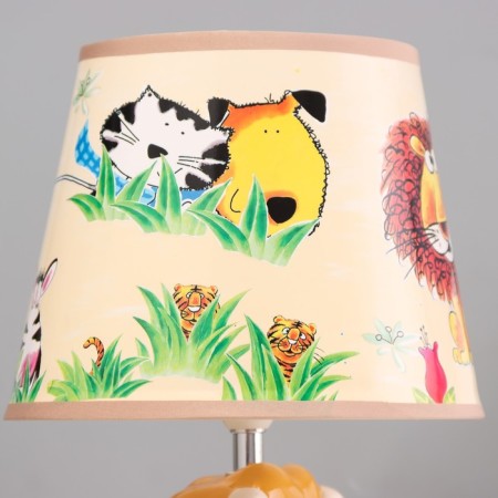 Board lamp "Leo" E14 40W white 20x20x35cm-6