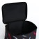 Cosmetic bag with lightning, black color
