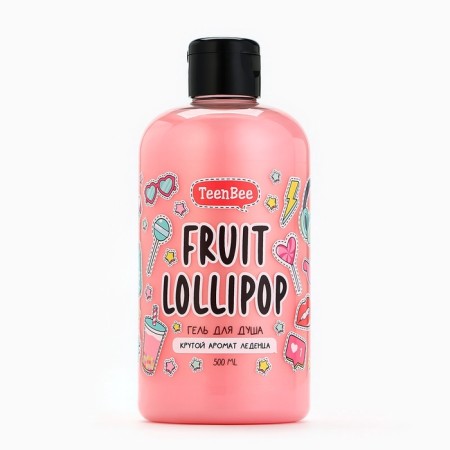 Shower gel, moisturizing, 500 ml, aroma of fruit candy, teenbee-1