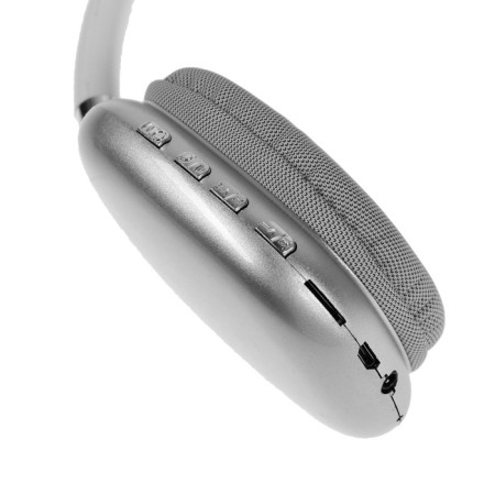 Wireless headphones P9 Pro Max, invoices, BT 5.0, microphone, jack 3.5 mm, 150 mAh, gray-5