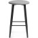 Haric Gangtock chair Silver Metal/velor, black/gray 38x38x62 cm
