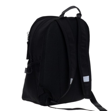 School backpack Grizzly "Dino", 38 x 29 x 17.5 cm, ergonomic back, black/gray-1