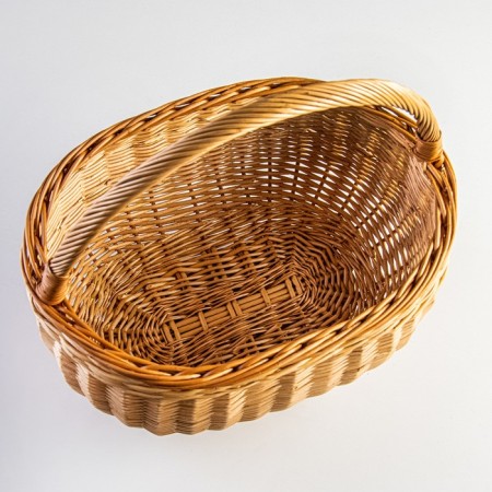 Basket "Home", household, 6 l, top 32x22 cm, n = 18/25 cm, bottom 22x12 cm, willow-6