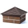 PPK cap to a column column, 1.5 × 1.5 bricks, 39 × 39 × 4.3 cm, brown, “flexible tile”
