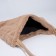 Love bag with lightning, brown color