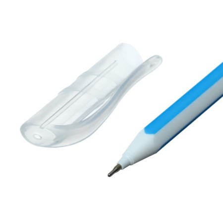 A set of ballpoint pens 10 pieces "Hexagon", node 0.7mm, blue premium ink, mix-4