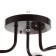 Chandelier 1341003/3wt e27 15W brown Bayerlux