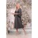 Women's dress, size 46, gray color