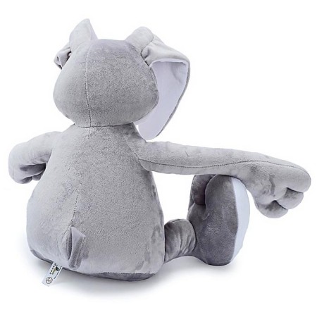 Soft toy "Rabbit Ernie", 62 cm, color gray color-2