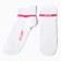 Women's socks, white color, size 23-25